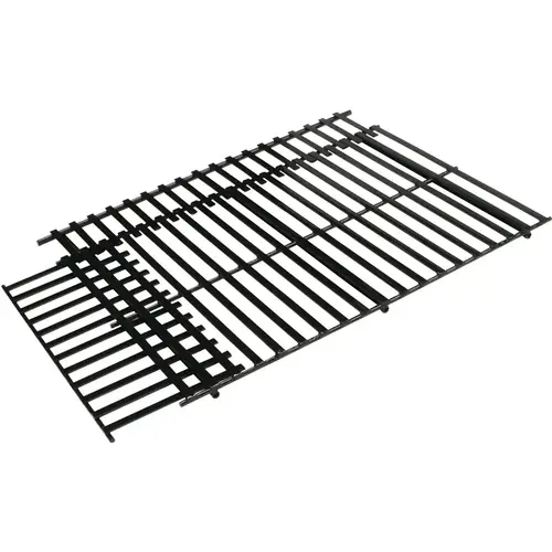 Cooking Grid, 21 in L, 14-1/2 in W, Steel, Porcelain Enamel-Coated Cooking Grid, 21 in L, 14-1/2 in W, Steel, Porcelain Enamel-Coated