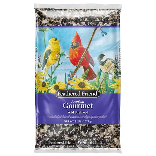 14165 Gourmet Wild Bird Food, Premium, 5 lb Bag 14165 Gourmet Wild Bird Food, Premium, 5 lb Bag