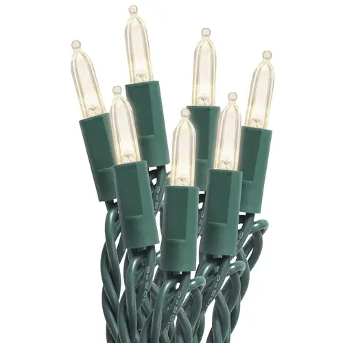 Mini String Lights, LED, Warm White, 50 Ct