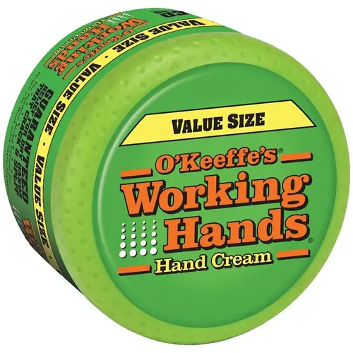 Working Hands Hand Cream, Mild Stearic Acid, 6.8 oz Jar White