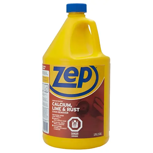 Calcium/Lime/Rust Cleaner, 1 gal, Liquid, Pungent, Light Yellow Calcium/Lime/Rust Cleaner, 1 gal, Liquid, Pungent, Light Yellow