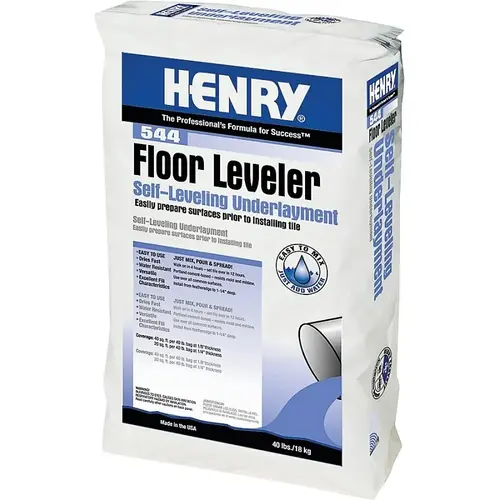 Floor Leveler 544 Series Floor Leveler, Gray, 40 lb Bag