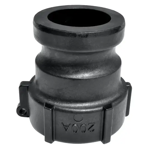 Cam Lever Coupling, 3 in, Male Adapter x FNPT, Polypropylene Cam Lever Coupling, 3 in, Male Adapter x FNPT, Polypropylene