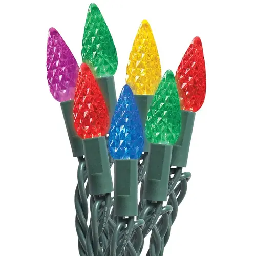 String Lights, LED, Multi, C6, 50 Ct - pack of 12
