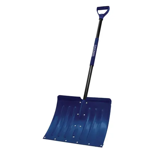 Snow Shovel with Sleeve, Aluminum Blade, Steel Handle Snow Shovel with Sleeve, Aluminum Blade, Steel Handle