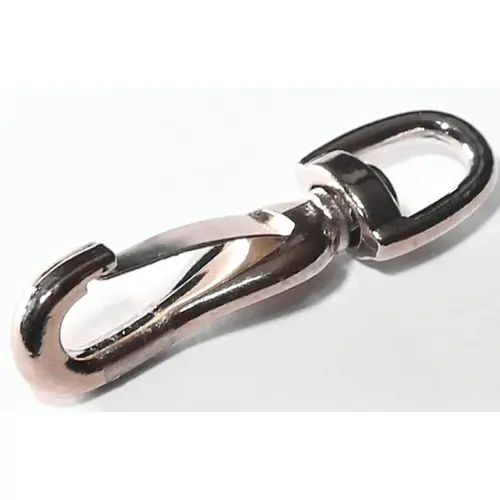 Spring Snap, 20 lb Working Load, Steel, Nickel Spring Snap, 20 lb Working Load, Steel, Nickel