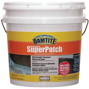 DAMTITE 04152 Damtite Patch, Concrete, 15 lb Pail