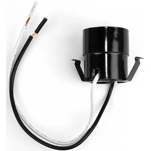 Lamp Socket, 250 V, 660 W, Phenolic Housing Material, Black Lamp Socket, 250 V, 660 W, Phenolic Housing Material, Black