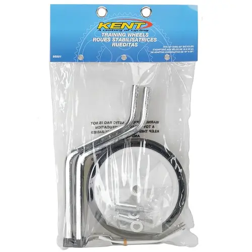 Training Wheel, Rubber, For: Bicycles from 16 to 20 in