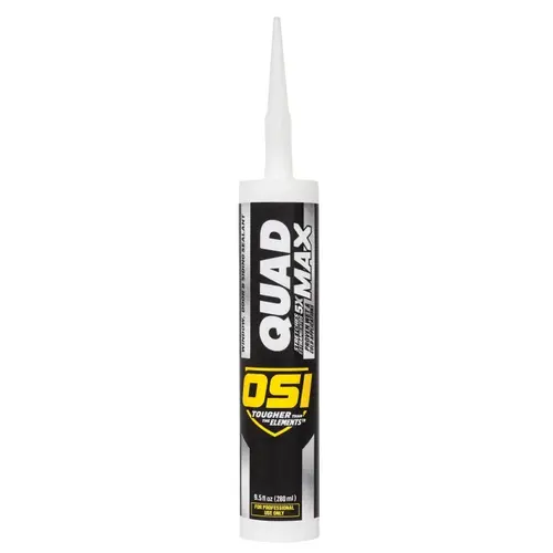 QUAD MAX Sealant, White 004, -14 to 158 deg F, 9.5 oz Cartridge