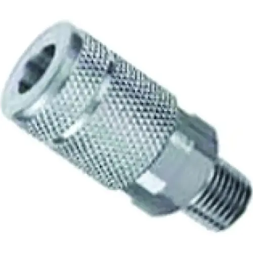 Coupler, 1/4 in, MNPT, Steel
