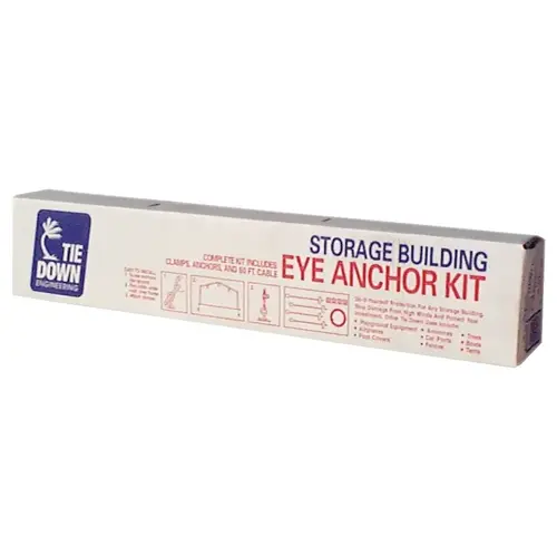 Storage Building Anchor Kit