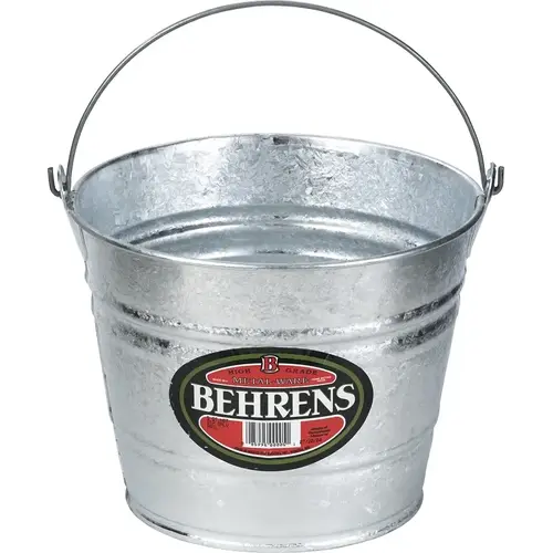 8 Qt. Hot-Dipped Steel Pail 8 Qt. Hot-Dipped Steel Pail
