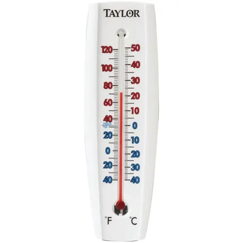 Thermometer, Analog, -40 to 120 deg F