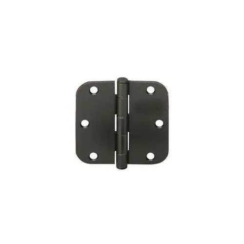 Door Hinge, Steel, Aged Bronze, Loose Pin - pack of 3