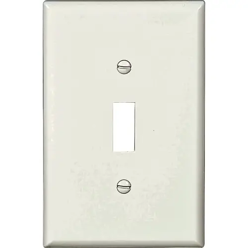 WALL PLATE 1GANG TGL MID WHITE - pack of 25 WALL PLATE 1GANG TGL MID WHITE - pack of 25