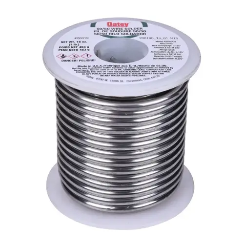 Leaded Solder, 1 lb, Solid, Silver, 361 to 421 deg F Melting Point Leaded Solder, 1 lb, Solid, Silver, 361 to 421 deg F Melting Point
