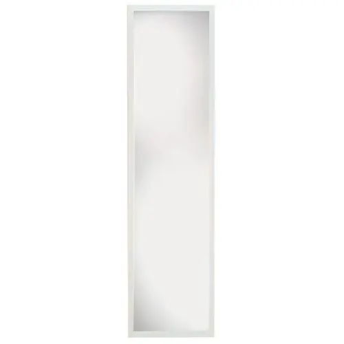 MIRROR DOOR FRAMED WHT 13X49IN MIRROR DOOR FRAMED WHT 13X49IN