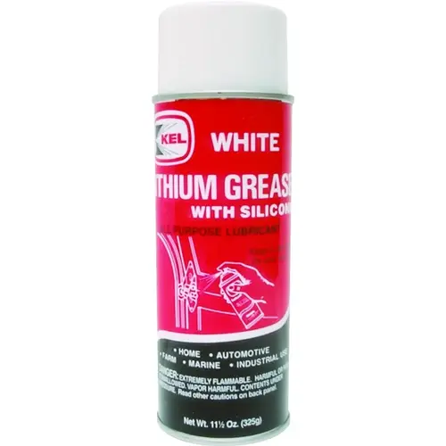 Grease, 11.5 oz Aerosol Can, White Grease, 11.5 oz Aerosol Can, White