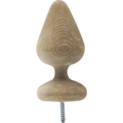 Post Top, 3-1/2 in Dia, 6-1/2 in H, Victorian, Pine - pack of 10 Post Top, 3-1/2 in Dia, 6-1/2 in H, Victorian, Pine - pack of 10