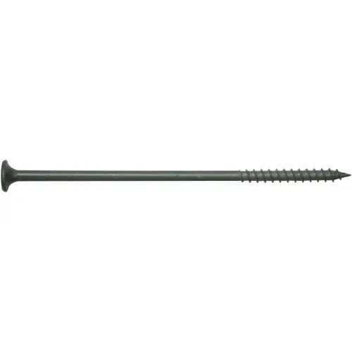 Structural Screw, 6 in L, Flat Head, Star Drive, Sharp Point, Carbon Steel, ProTech-Coated Structural Screw, 6 in L, Flat Head, Star Drive, Sharp Point, Carbon Steel, ProTech-Coated