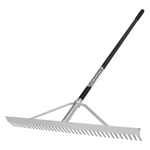 Landscape Rake, 36 in W Head, 36 -Tine Natural Black Landscape Rake, 36 in W Head, 36 -Tine Natural Black