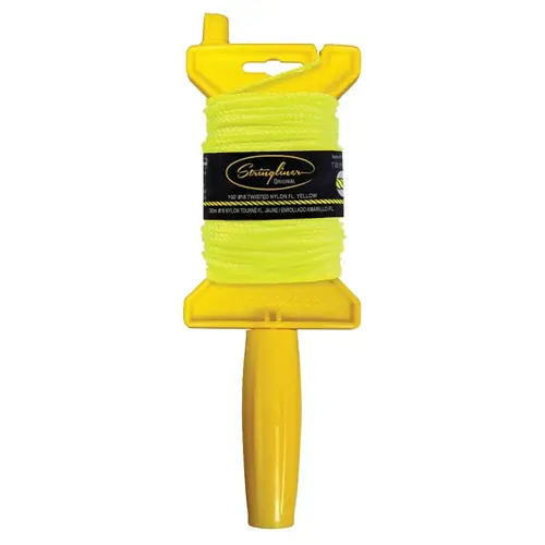 Line Reel, 100 ft L Line, Fluorescent Yellow Line Line Reel, 100 ft L Line, Fluorescent Yellow Line