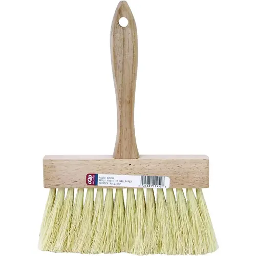 Paste Brush, Tampico Bristle, White Bristle, Hardwood Handle Paste Brush, Tampico Bristle, White Bristle, Hardwood Handle