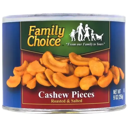 Cashew Piece, 9 oz Can - pack of 12 Cashew Piece, 9 oz Can - pack of 12