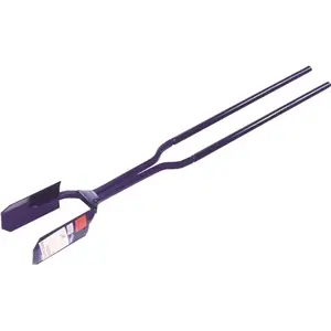 SEYMOUR 21230 S500 Industrial Series Post Hole Digger, Riveted Blade, HCS Blade, Steel Handle, Square Cut Handle