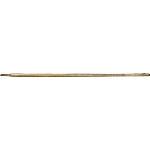 Hoe Handle, 1-1/4 in Dia, 54 in L, Ash Wood, Clear
