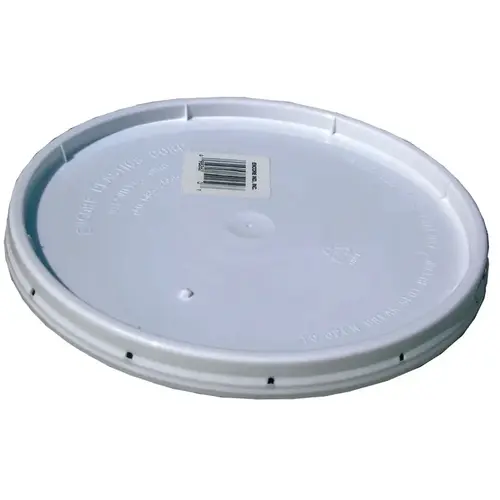 20000 Gasketed Lid, HDPE, White