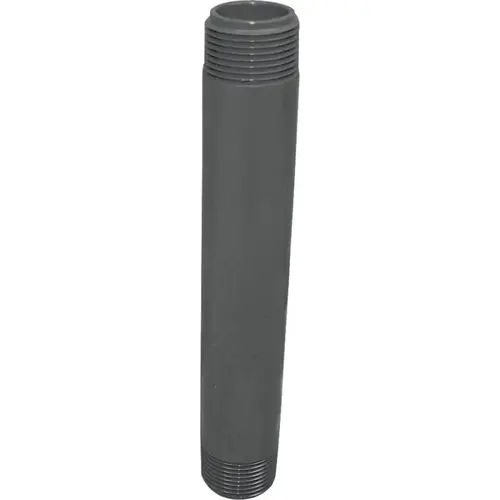 205080BC Pipe Nipple, 1/2 in, PVC, SCH 80 Schedule, 8 in L 205080BC Pipe Nipple, 1/2 in, PVC, SCH 80 Schedule, 8 in L