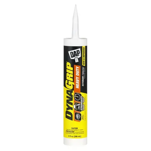 DYNAGRIP Construction Adhesive, Off-White, 10 oz Cartridge DYNAGRIP Construction Adhesive, Off-White, 10 oz Cartridge