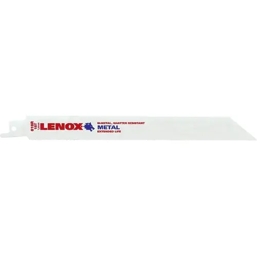 Reciprocating Saw Blade, 3/4 in W, 8 in L, 18 TPI - pack of 25 Reciprocating Saw Blade, 3/4 in W, 8 in L, 18 TPI - pack of 25