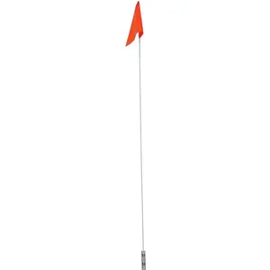 Kent 68110-XCP10 Safety Flag, Fiberglass, Orange - pack of 10