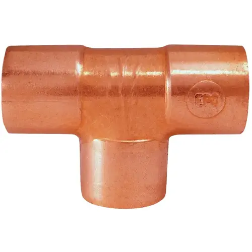 Elkhart Products 111 Series 32910 Pipe Tee, 1-1/2 in, Sweat, Copper Elkhart Products 111 Series 32910 Pipe Tee, 1-1/2 in, Sweat, Copper