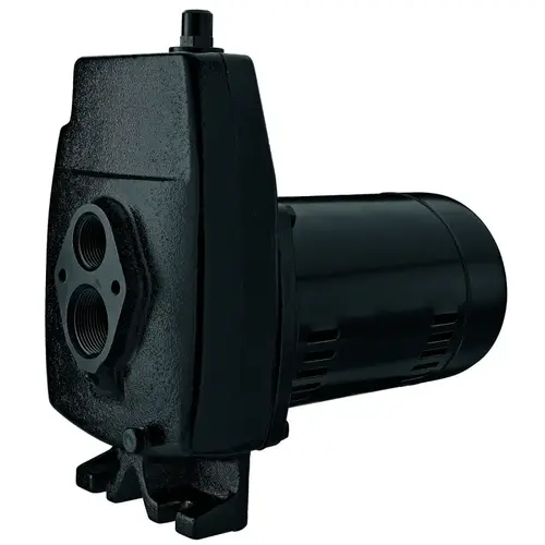 Jet Pump, 4.95/9.9 A, 115/230 V, 0.5 hp, 1-1/4 in Suction, 1 in Discharge Connection, 70 ft Max Head