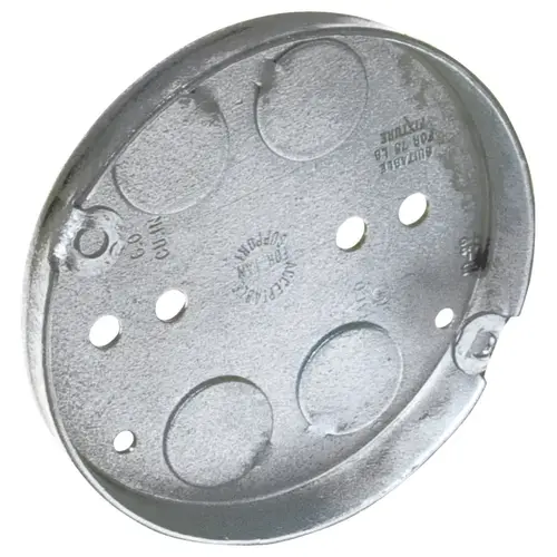 THE INSIDER Drawn Fan Box, 4-1/4 in W, 1/2 in D, 4.38 in H, 5 -Knockout, Steel THE INSIDER Drawn Fan Box, 4-1/4 in W, 1/2 in D, 4.38 in H, 5 -Knockout, Steel