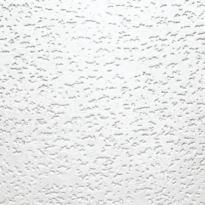 USG 4240 Ceiling Tile, 12 in L, 12 in W, Tivoli Pattern, Staple Flange Edge, Wood - pack of 32