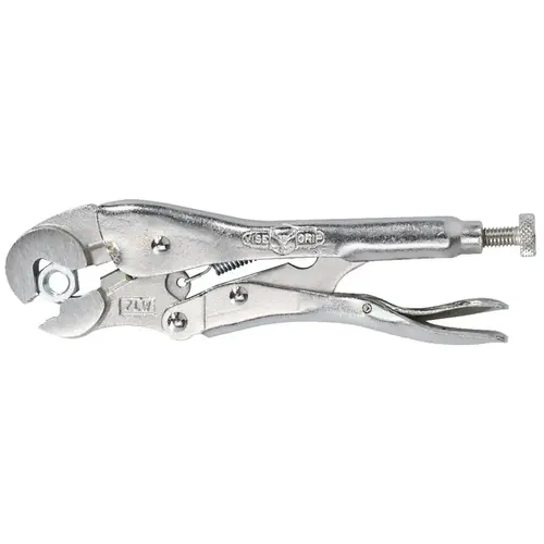 Original Series Locking Plier, 7 in OAL, 3/4 in Jaw Opening, Plain-Grip Handle, 3/8 in W Jaw, 1-3/16 in L Jaw