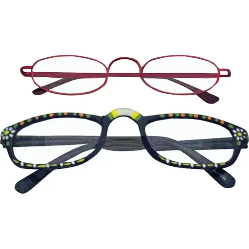 Reading Glasses, Unisex, 1 to 4 Magnification, Metal/Plastic Frame, Metal/Plastic Frame Reading Glasses, Unisex, 1 to 4 Magnification, Metal/Plastic Frame, Metal/Plastic Frame