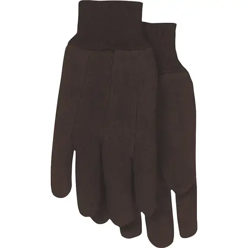 Classic Protective Gloves, L, Straight Thumb, Clute-Cut, Knit Wrist Cuff, Polyester, Brown - pack of 6 Classic Protective Gloves, L, Straight Thumb, Clute-Cut, Knit Wrist Cuff, Polyester, Brown - pack of 6