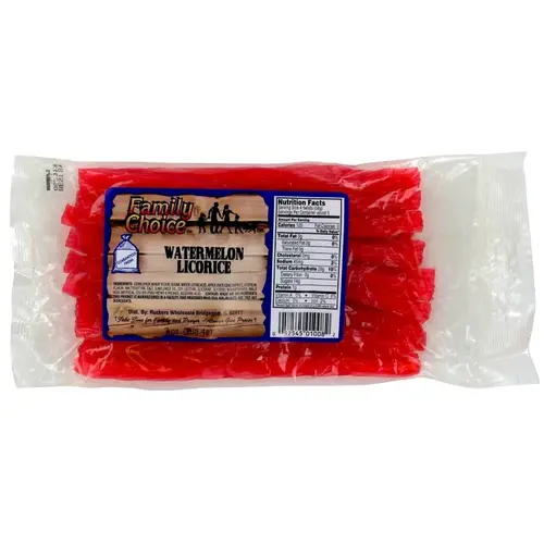 Licorice, Watermelon Flavor, 6 oz Licorice, Watermelon Flavor, 6 oz