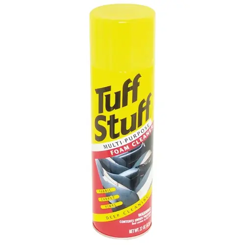 Foam Cleaner, 22 oz Aerosol Can, Liquid, Citrus White Foam Cleaner, 22 oz Aerosol Can, Liquid, Citrus White