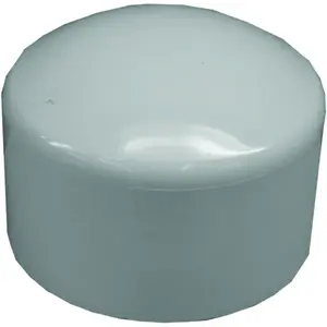 Lasco 30153 447030BC Pipe Cap, 3 in, Slip, PVC, SCH 40 Schedule