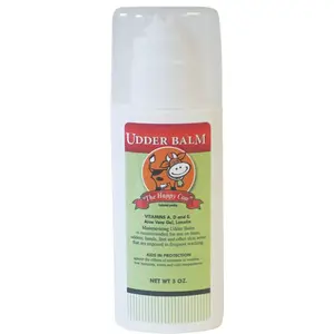 UDDER BALM 5129 Udder Care, Lemon, 5.5 oz Pump Container