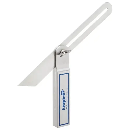 T-Bevel Square, 10 in, Adjustable Blade, Stainless Steel T-Bevel Square, 10 in, Adjustable Blade, Stainless Steel