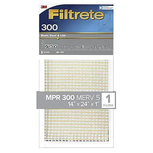 FILTER AIR DUST&LINT 14X24X1IN - pack of 4 FILTER AIR DUST&LINT 14X24X1IN - pack of 4