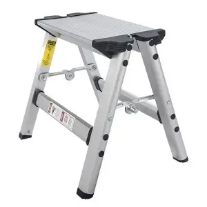 CORE DISTRIBUTION TNA-1 STOOL STEP MINI ALUMINUM Silver